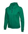 Ladies Classic Full Zip Hooded Sweatshirt