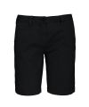 Women's washed effect Bermuda shorts