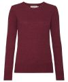 Women's crew neck knitted pullover