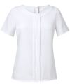 Women's Felina crêpe de chine short sleeve blouse