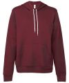 Unisex polycotton fleece pullover hoodie