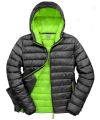 Urban snow bird hooded jacket