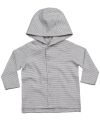 Baby stripy hooded T