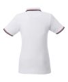 Fairfield short sleeve women's polo with tipping