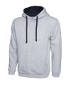 Contrast Hooded Sweatshirt