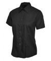 Ladies Poplin Half Sleeve Shirt