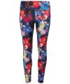 Women's TriDri® performance flower leggings full-length