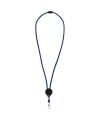 Hagen dual-tone lanyard with adjustable disc