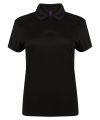 Women's stretch polo shirt with wicking finish (slim fit)