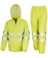 High-viz waterproof suit