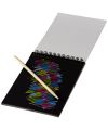 Waynon colourful scratch pad with scratch pen