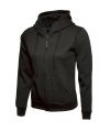 Ladies Classic Full Zip Hooded Sweatshirt