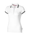 Deuce short sleeve women's polo with tipping