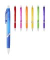Turbo translucent ballpoint pen with rubber grip