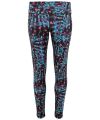 Women's TriDri® performance neon marine leggings full-length