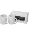 Ceramic sublimation mug 2-pieces gift set