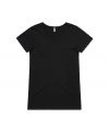 WO'S BEVEL V-NECK TEE - 4010