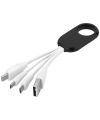 Troup 4-in-1 charging cable with type-C tip