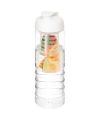 H2O Treble 750 ml flip lid bottle & infuser