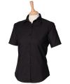 Women's short sleeve classic Oxford shirt