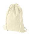 Oregon 100 g, m² cotton drawstring backpack