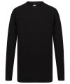 Long-sleeved longline T