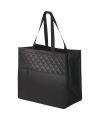 Quilto laminated non-woven shopping tote bag