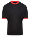 Cool stand collar sports polo