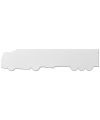 Larry 24 cm lorry shaped plastic ruler