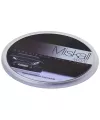 Ellison round plastic coaster with paper insert