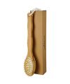 Orion 2-function bamboo shower brush and massager