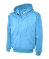 Adults Classic Full Zip Hooded Sweatshirt