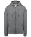 Organic zipped hoodie