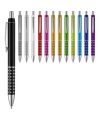 Bling ballpoint pen with aluminium grip