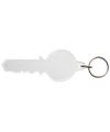 Combo key-shaped keychain