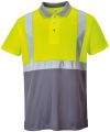 Hi-vis two-tone polo shirt (S479)