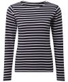 Women's Marinière coastal long sleeve tee