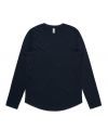 WO'S CURVE L/S TEE - 4055