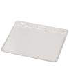 Arell clear plastic ID pouch