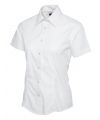 Ladies Poplin Half Sleeve Shirt