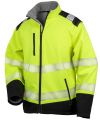 Printable ripstop safety softshell