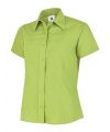 Ladies Poplin Half Sleeve Shirt