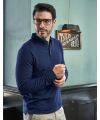 Men's Fashion Long Sleeve Luxury Stretch Polo