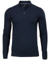 Carlington deluxe long sleeve polo