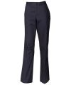 Women's Teflon®-coated flat front trousers