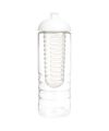 H2O Treble 750 ml dome lid bottle & infuser