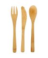 Celuk bamboo cutlery set