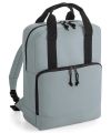 Recycled twin handle cooler backpack