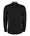 Contrast premium Oxford shirt (button-down collar) long-sleeved (tailored fit)