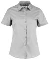 Women's poplin shirt short sleeve